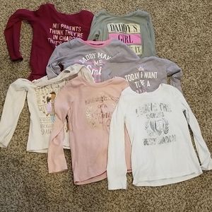 Lot of longsleeve Children's Place shirts sz 5T